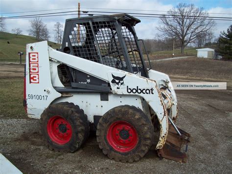 best older bobcat skid steer|bobcat 853 years produced.